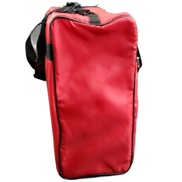 ❤️ VINTAGE WILSON Red Padded Locker Duffle Tote - Picture 3 of 7